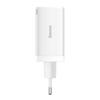 Fast GaN 2x USBC USB Charger 65W USBC Cable White