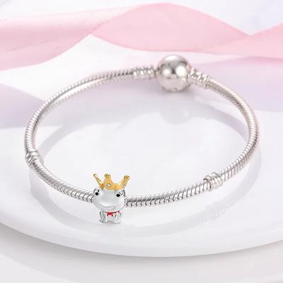 Fairy Tale Frog Prince Beads Copper Original Beads Fit Originalcharms Bracelet Beads Jewelry Gifts For Women