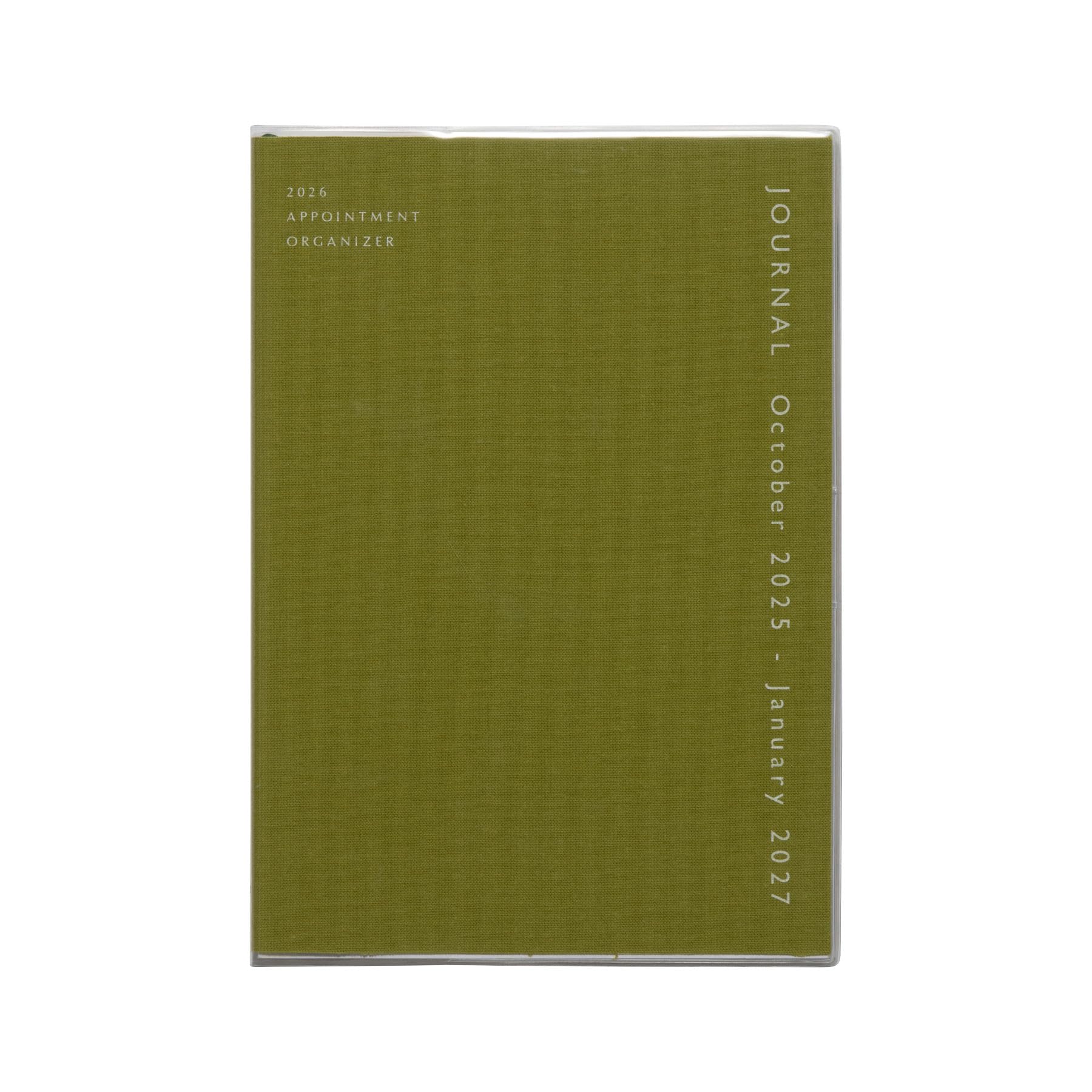 Hightide 2026 Planner Cotton Khaki A5 Monthly Starts October 2025 Schedule Book / / / /