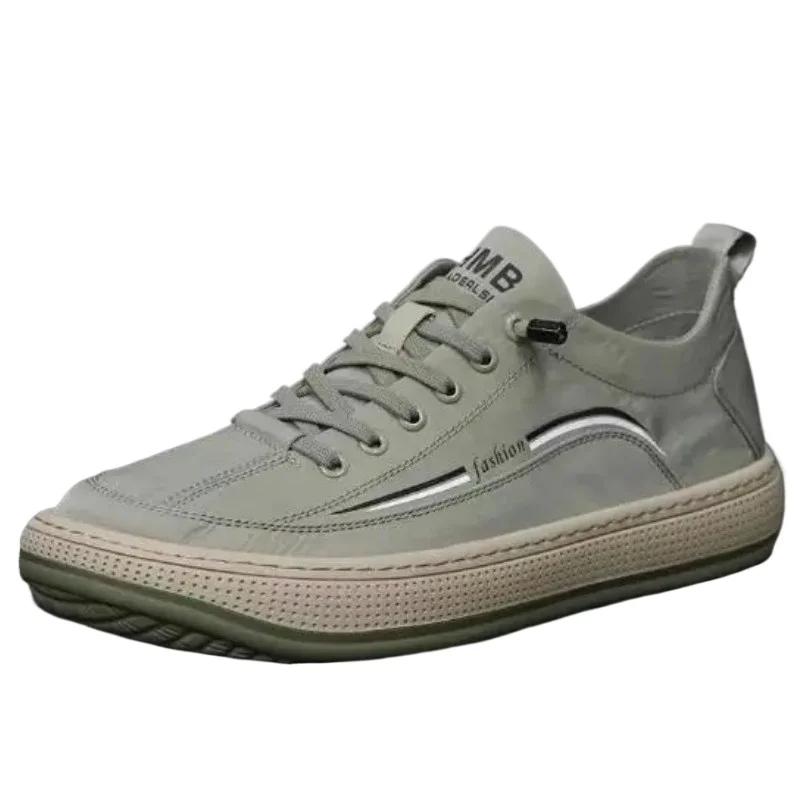 2024 Scarpe da ginnastica casual da uomo con lacci alla moda originali casual di marca scarpe basse da uomo estive comode scarpe di tela tenis masculino