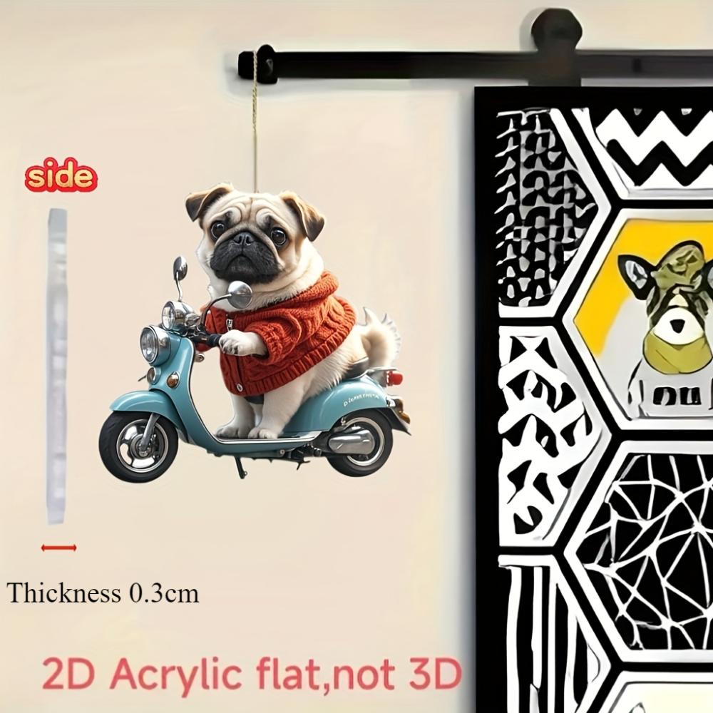 2D Flat Christmas Gift Pendant. Hanging Ornaments. Suitable for Car Rearview Mirror Pendant. House Decoration. Creative Gifts