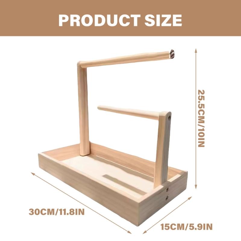 Practical Wood Rack Elegant Jewelry Organizer Accessories Display Stand for Women Girls Jewellery Storage Shelf