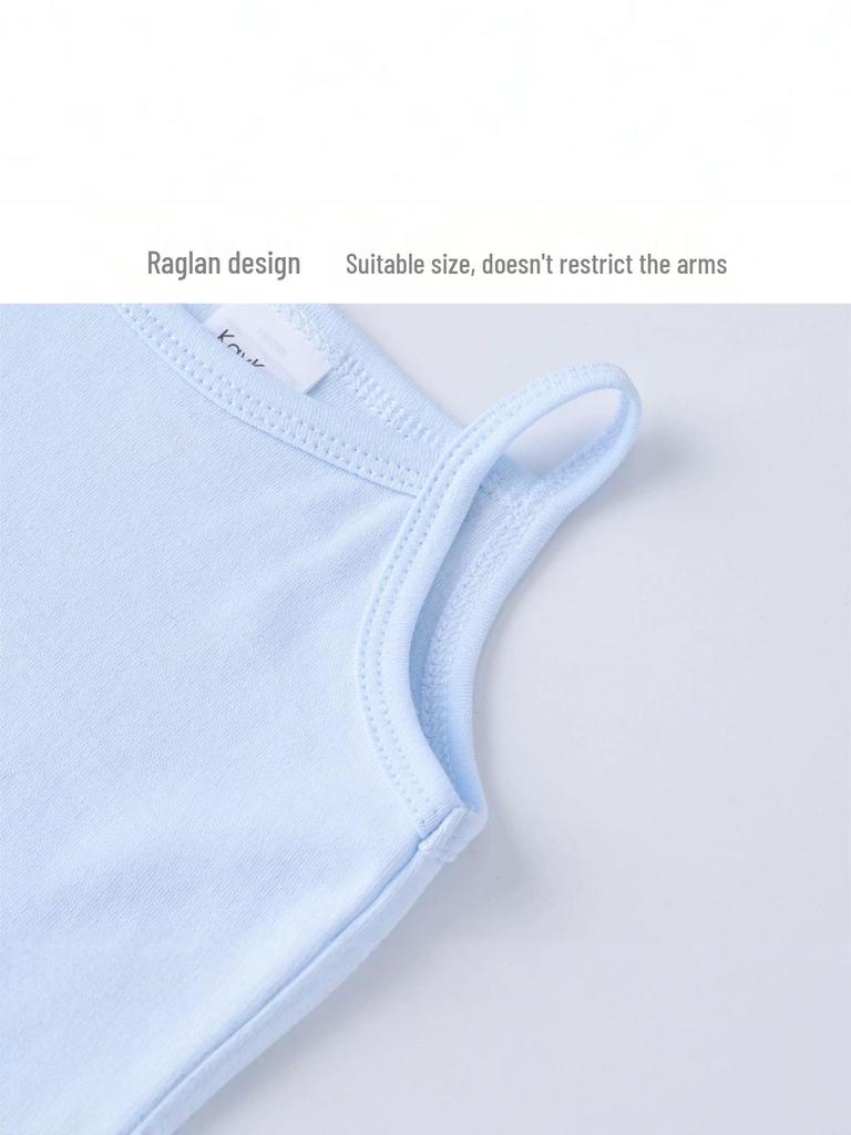 Tuta da Neonato Unisex in Puro Cotone - Body Sottile Estivo