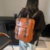 Retro Women's PU Backpack Student Schoolbag Campus Backpack