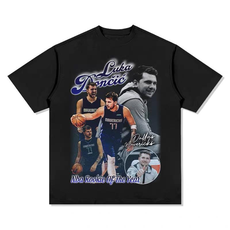Luka Doncic Dallas Mavericks NBA Rookie des Jahres T-Shirt