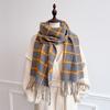 Luxury Winter Cashmere Scarf Women  Design Warm Pashmina Blanket Poncho Scarves Female Shawl Wraps Thick Foulard Bufanda