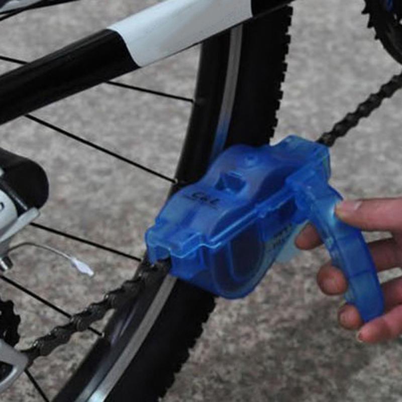 Chain Cleaner Mountain Bike Portable Cleaning Kit Brush Purifier Tool