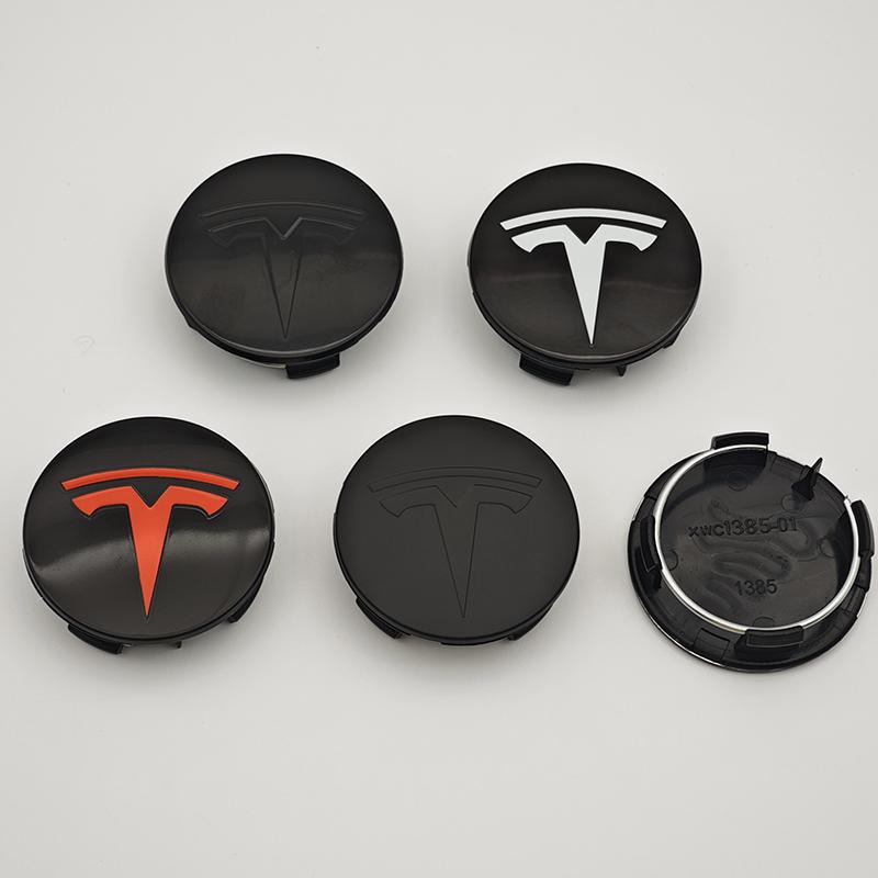 4pcs 56mm ABS Tesla Model 3 Model Y Original Covers Hub Caps Wheel Center Caps for Tesla Model Y X S Auto Accessories