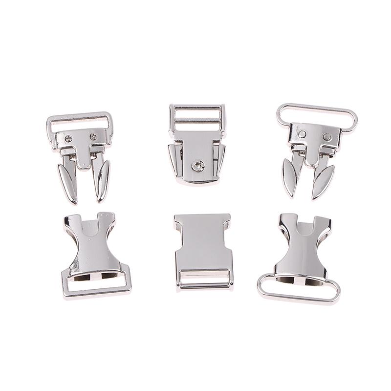 2 szt. Klamry Zwalniające ze Stopu Cynku Okucia 13 mm/15 mm/20 mm Klamry do Bransoletki ze Sznurka Paracord Zamek do Torby Części Narzędzi Outdoorowych