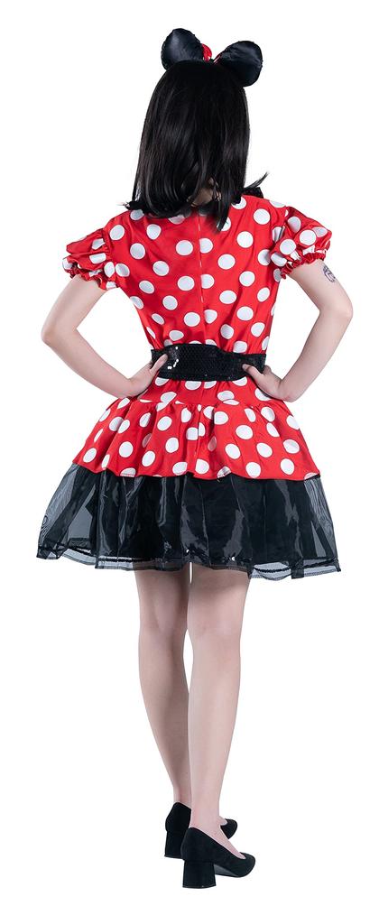 Déguisement Disney Cosplay Halloween Officiel Minnie Mouse Sinistre Rouge Minnie Taille Femme Petit Rouge 67699N