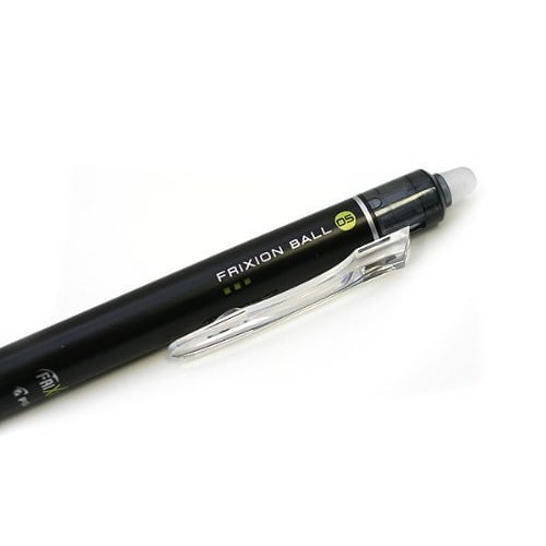 Pilot Ballpoint Pen Frixion Ball Knock 05 LFBK-23EF-B 10 pieces Black