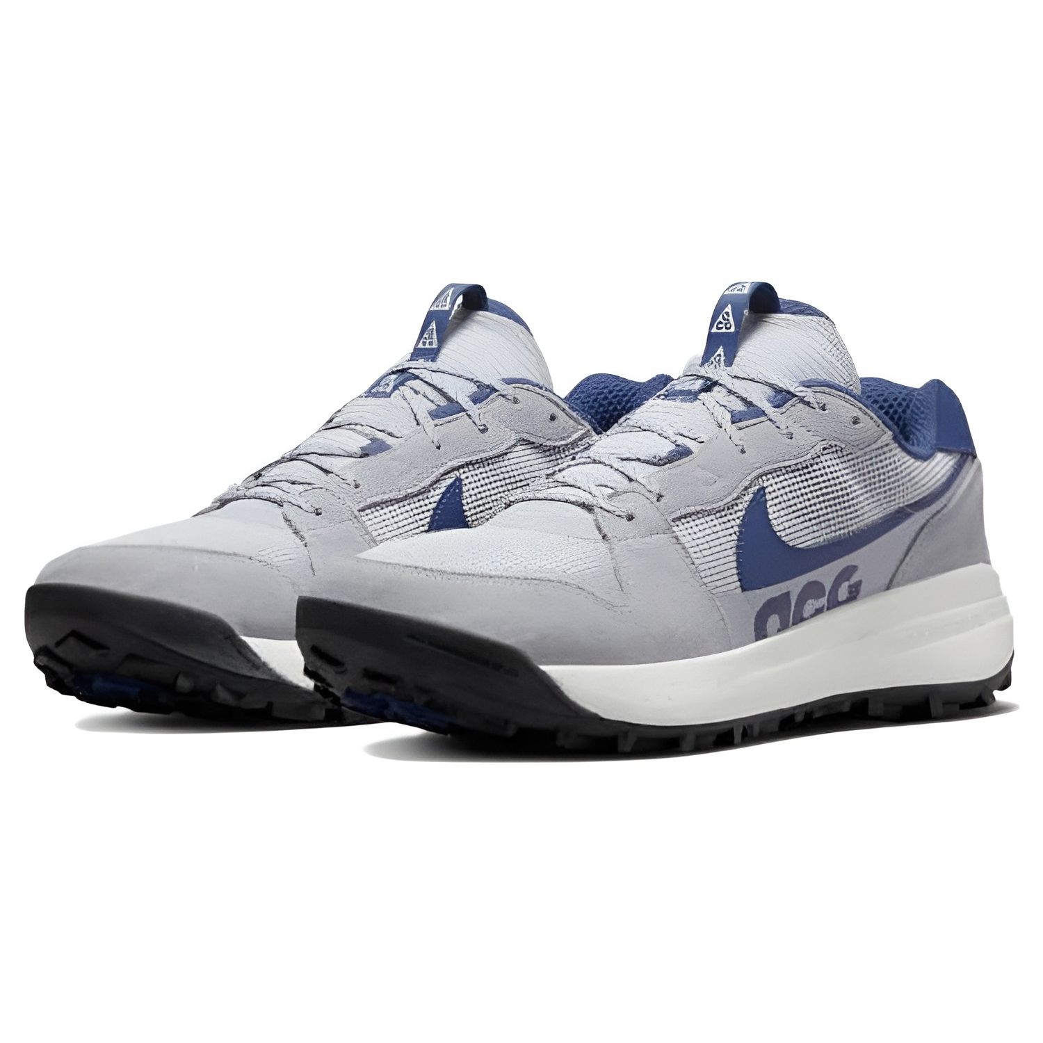 Кроссовки унисекс Nike ACG Lowcate Wolf Grey Navy Grey-Fog Summit-White DM8019-004 38 — фото 3