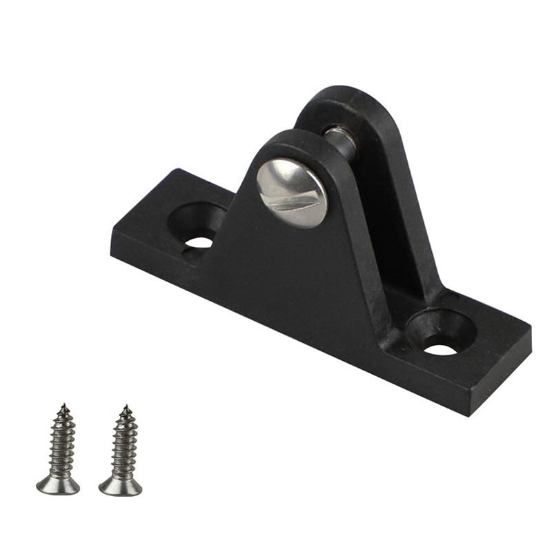 12 Pièces Nylon Marine Bateau Housse de Capote Bimini Top Charnière de Pont Glissière Œillet d'Extrémité Raccords Matériel Outil Universel Bricolage Solide