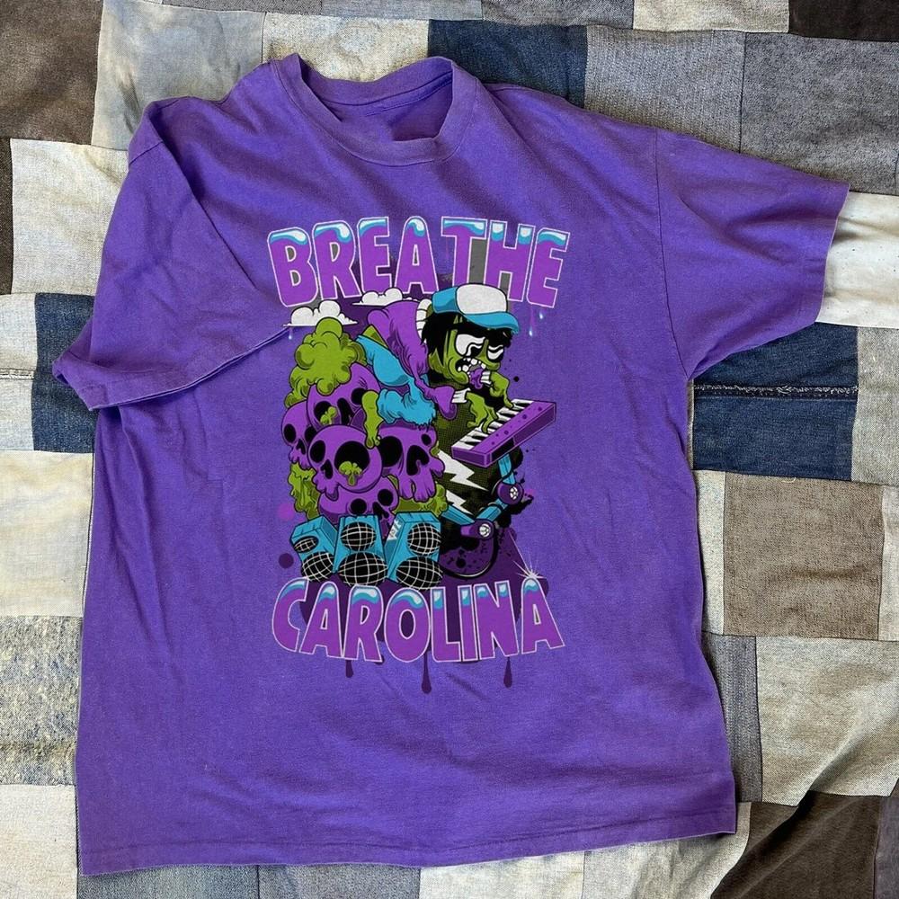 

NEW Breathe Carolina Band Cotton Gift for Fan S to 4XL T-shirt BL1704 4XL