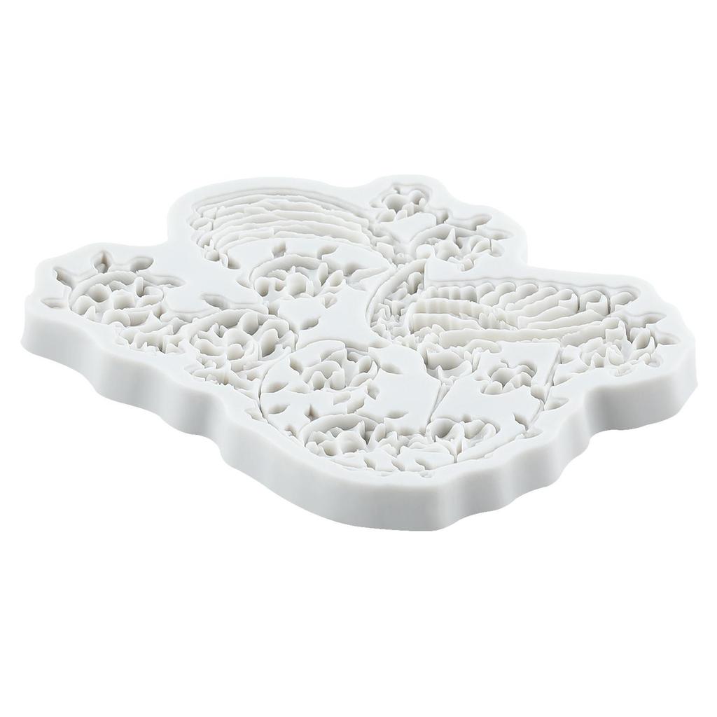 Hummingbird Silicone Molds Flower Fondant Mold Cake Decorating Tools Cupcake Topper Candy Chocolate Gumpaste Mold