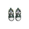 Jordan 1 Mid TD Toddler Green Yellow White Sneakers 640735-371