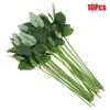 10Pcs Gardening Craft Accessories Fake Flower Stem Rose Flowers Head Decoration