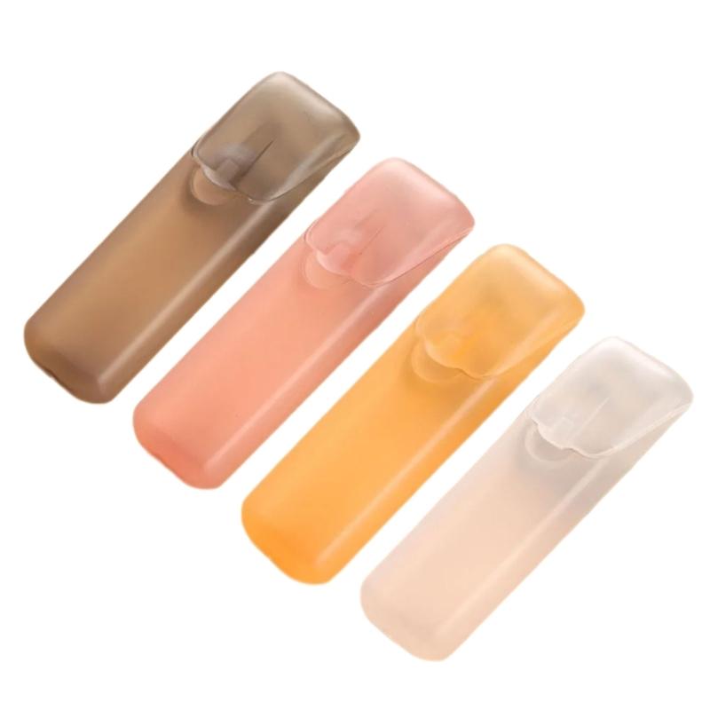 

Pack of 4 Household Organizers Desktop Toothpick Dispenser Suitable for Outdoor Food Grade Keep Small Objects Safe 1