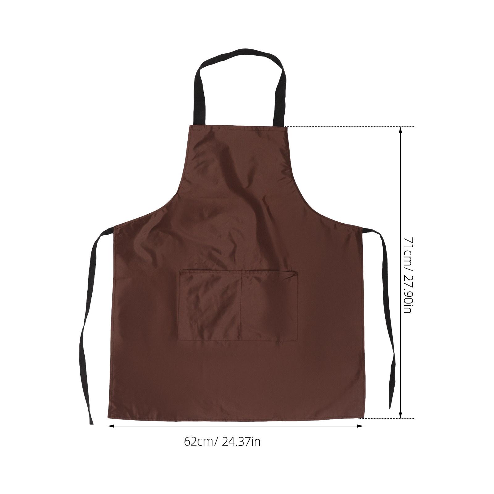 

Waterproof Kitchen Cooking Apron PVC Material Multipurpose Adjustable Strap Protective Apron Stain Resistant for Cooking and кофейный