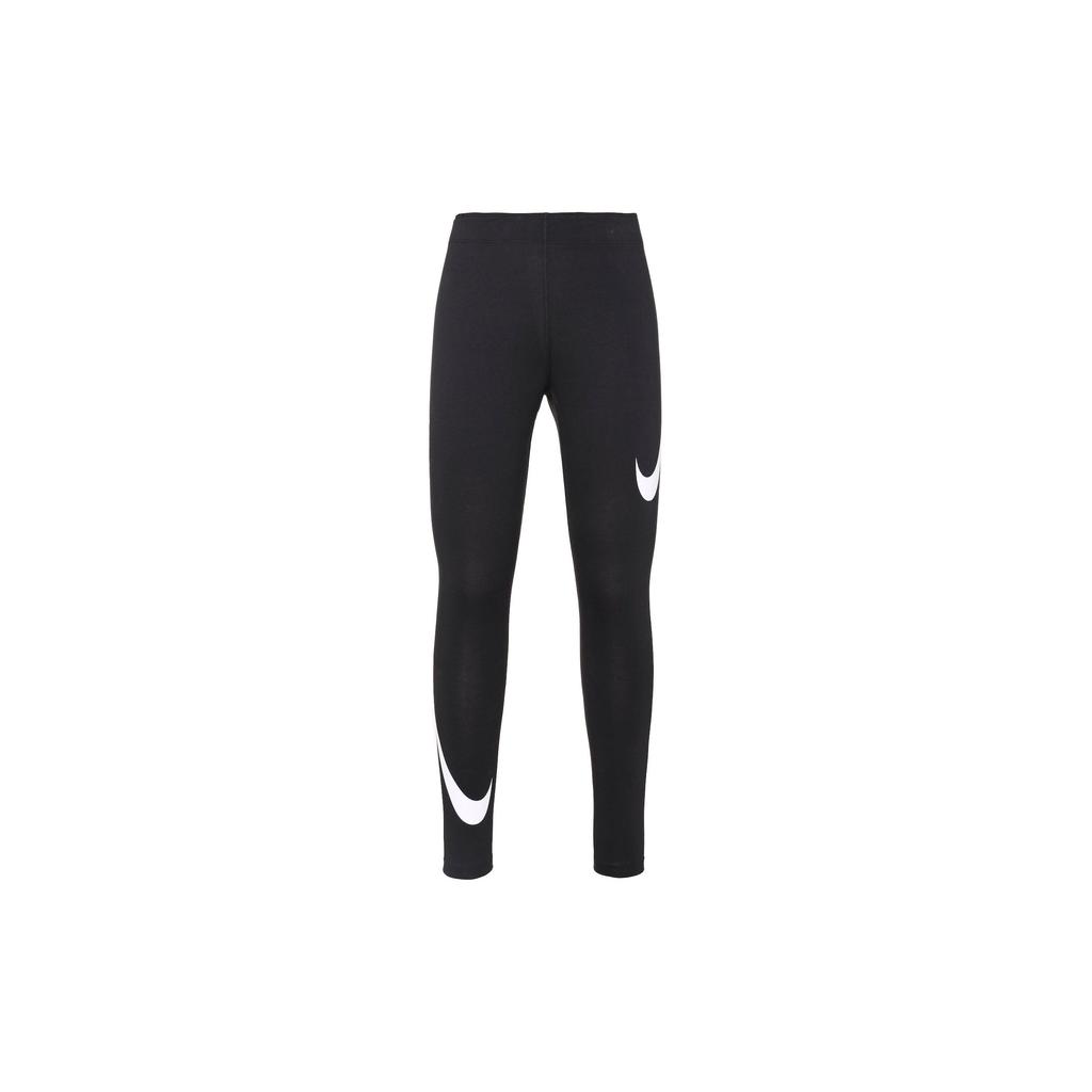 Nike Solid Logo Print Yoga Fitness Pants Women pants Black DB3897-010