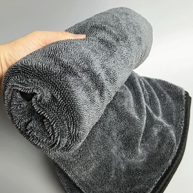 Car Wash Towel 1200GSM Double Sided Towel Car Detailing Twisted Braid Cloth Super Absorbent Rag for Car Home Washing Accessories