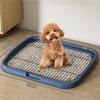Dog Toilet Sand Litter Box Puppy Training Indoor Dog Toilet Stainless Steel Litter Box for Dogs Poop Collector Dogs Toilets