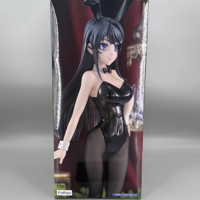 New  Genuine Anime Senior Sakurajima Mai Rabbit Girl High Quality Scenery Figurine Decoration Holiday Gifts Surprise Toy