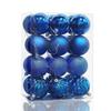 Electroplated Christmas Ball Ornaments Shatterproof Christmas Ball  for Tree Decoration