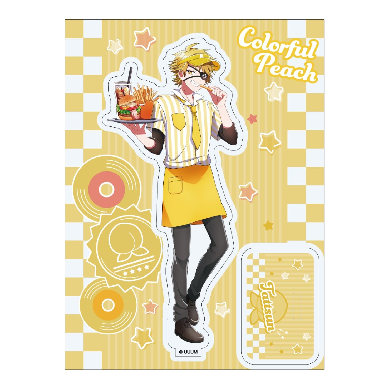 

Colorful Peach Acrylic Stand Diner Tatsun