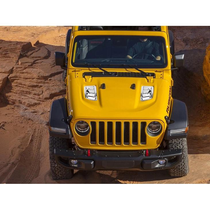 Kapota větracího otvoru přední kapoty vozu pro Jeep Wrangler JL Gladiator JT 2018 2022 Vývod vzduchu Vnější příslušenství motoru
