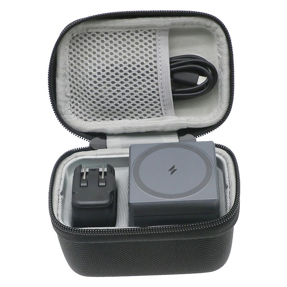 

EVA Carrying Case Portable Storage Bag Anti-Drop Travel Protective Box Large Capacity for Anker 3 in 1 Cube MagSafe Charger spain