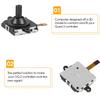 Thumbstick per Controller Oculus Quest 2 Kit di Sostituzione Joystick per Meta Quest 2 Tappi per Thumbstick con Strumenti