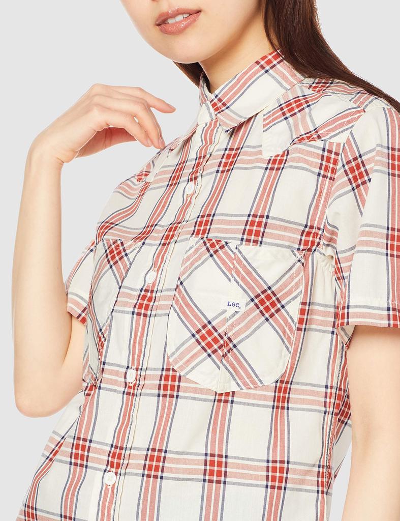 Lee Košile XL Zapínací na knoflíky LCS43008, Dívčí Červená,