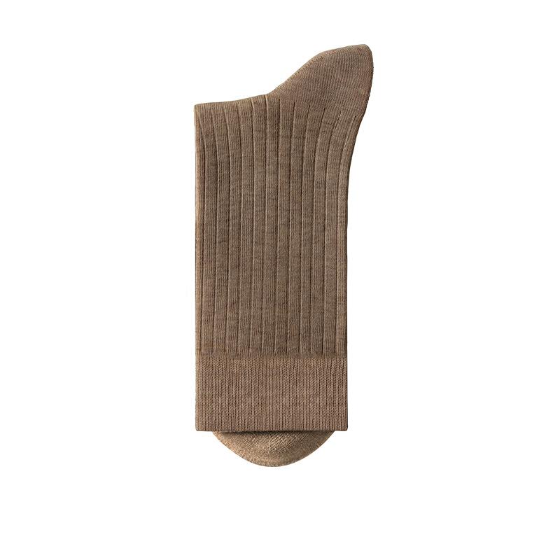 Men's Spring and Autumn Pure Cotton Deodorant Sweat Absorbing Student Tube Socks