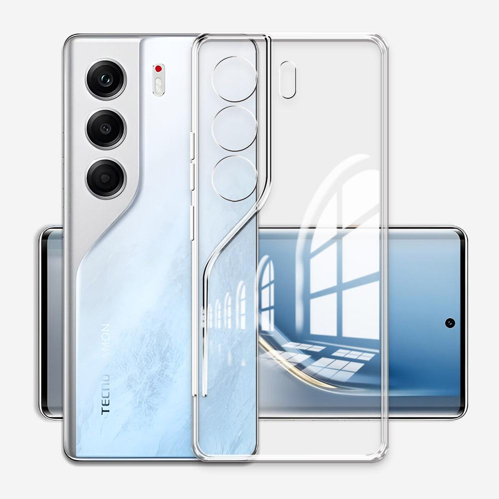 For Tecno Camon 40 /CM5 Case Clear Soft Silicone Phone Case For Tecno Camon 40 Pro 5G 4G /CM6 CM7 Transparent Shockproof Cover