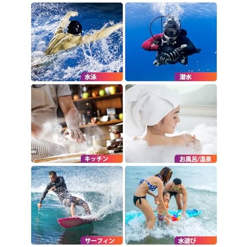 [2024 new model! Sense of security that will not break] TORRAS Smartphone Waterproof Case, Waterproof Case, Fully Waterproof, Clear, Easy to Press Sid