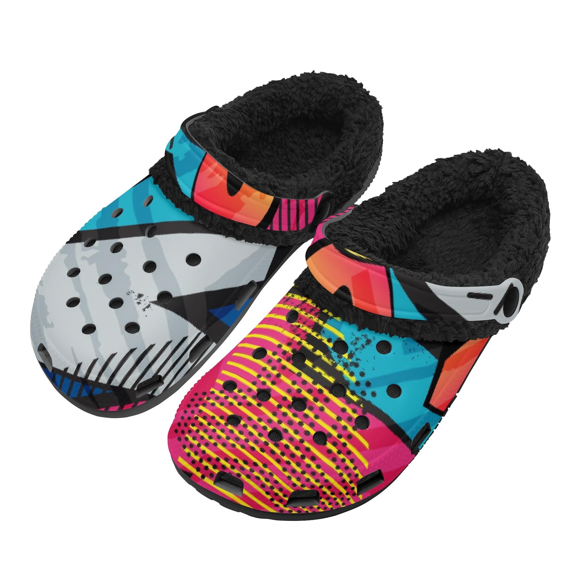 

1 Pair Winter EVA Soft Lined Clogs For Men Women Warm Slip On Comfort Shoes Lightweight Indoor Outdoor Daily Wear 48 білий