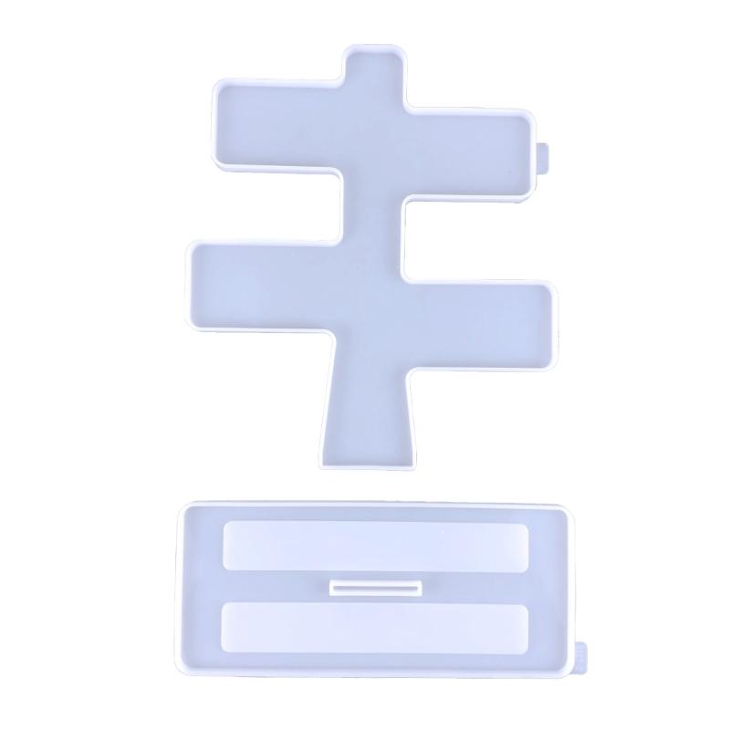 Jewelry Organizer Resin Mold,Watch Display Rack Silicone Mold Epoxy Resin Casting Mold for Watch Holder Stand Home Decor 1 чистый