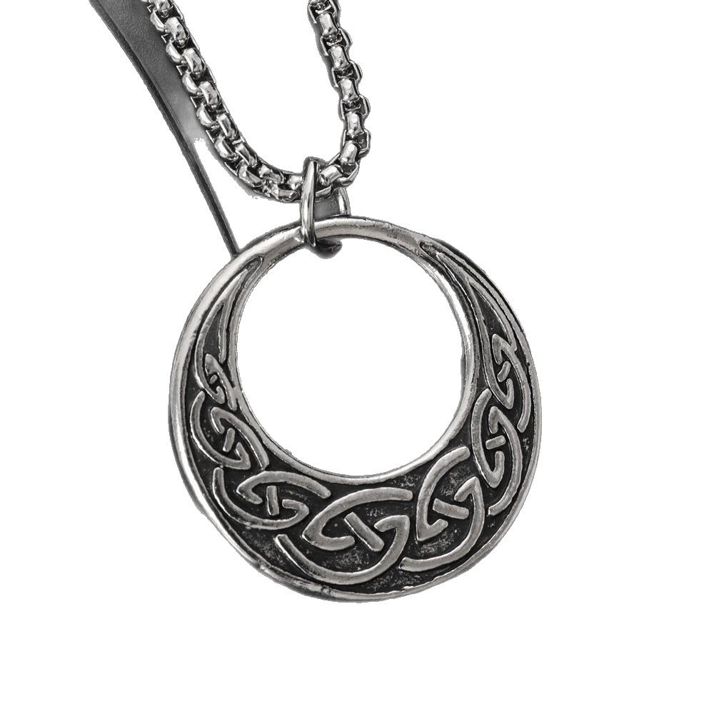 New Fashionable Retro Pattern Pendant Nordic Viking Celtic Knot Necklace