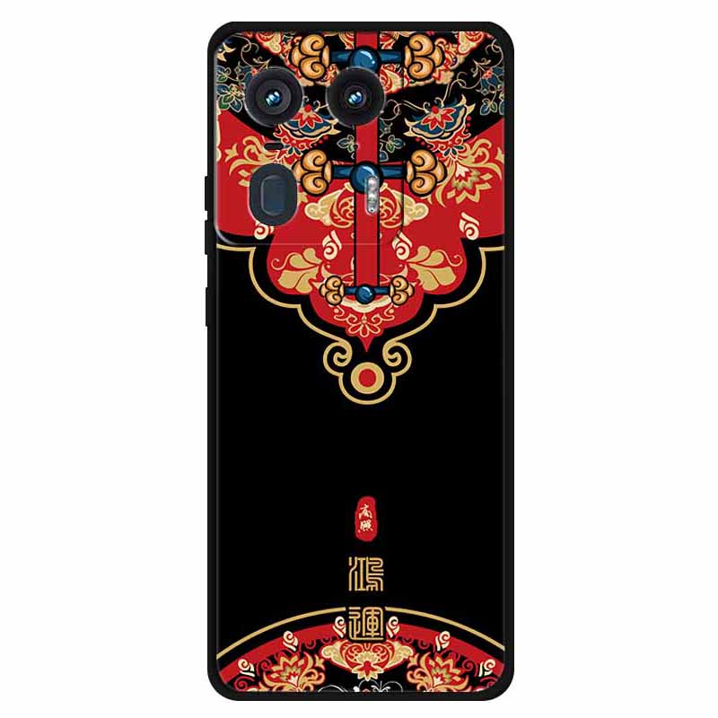 Dla Motorola Edge 50 Ultra 5G/Moto X50 Ultra 5G Etui na Telefon Wzór Drukowany TPU Tylna Pokrywa