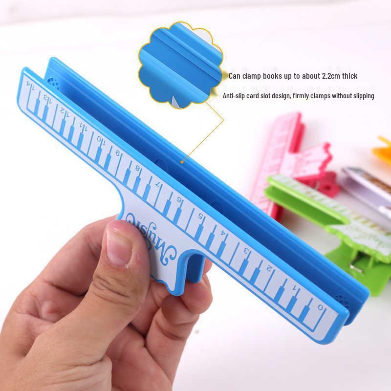 Macaron Color Multifunctional Piano Sheet Music Clips - Widened & Thickened for Durability