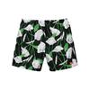 Supreme SS18 Nylon Water Short Flowers Casual Shorts Unisex Black Men's SUP-SS18-10432