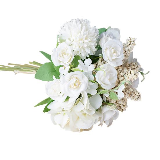 1 Bunch Artificial Bouquet Alice Flower Bridal Home Wedding Party Party