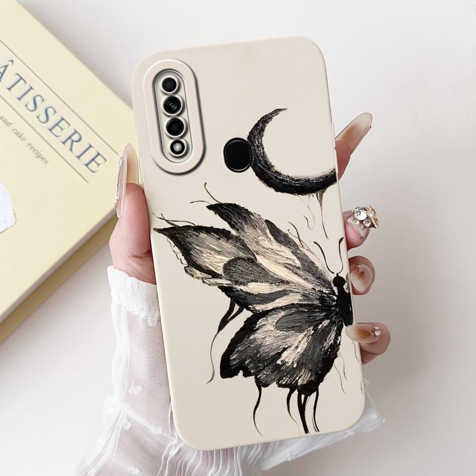 Casing For Oppo A31 2020 CPH2015 Case A8 PDBM00 Cute Cat Fashion Luxury Silicone Shockproof Phone Case For Oppo A8 Back Cover