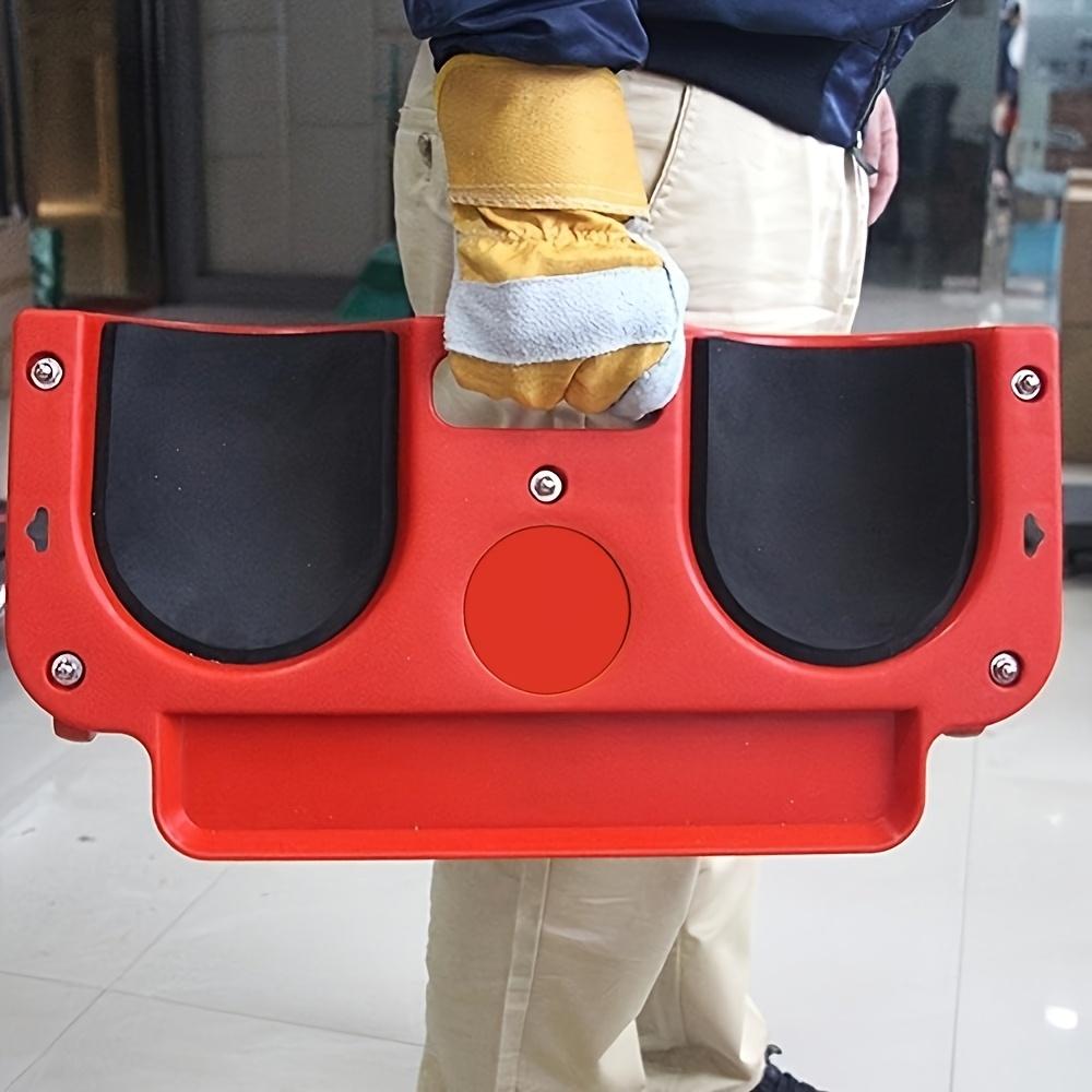1pc Heavy-Duty Rolling Knee Pad  with Wheels - ABS Plastic Ergonomic Kneeling Pad, Built-In Tool Tray & Comfortable Cushion for Carpenters