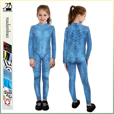 Europäischer & Amerikanischer Kinder-Avatar Cosplay Digitaldruck Overall