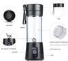Electric USB Mini Juicer Blender For Shakes and Smoothies, Juice, Six Blades Great for Mixing,Black