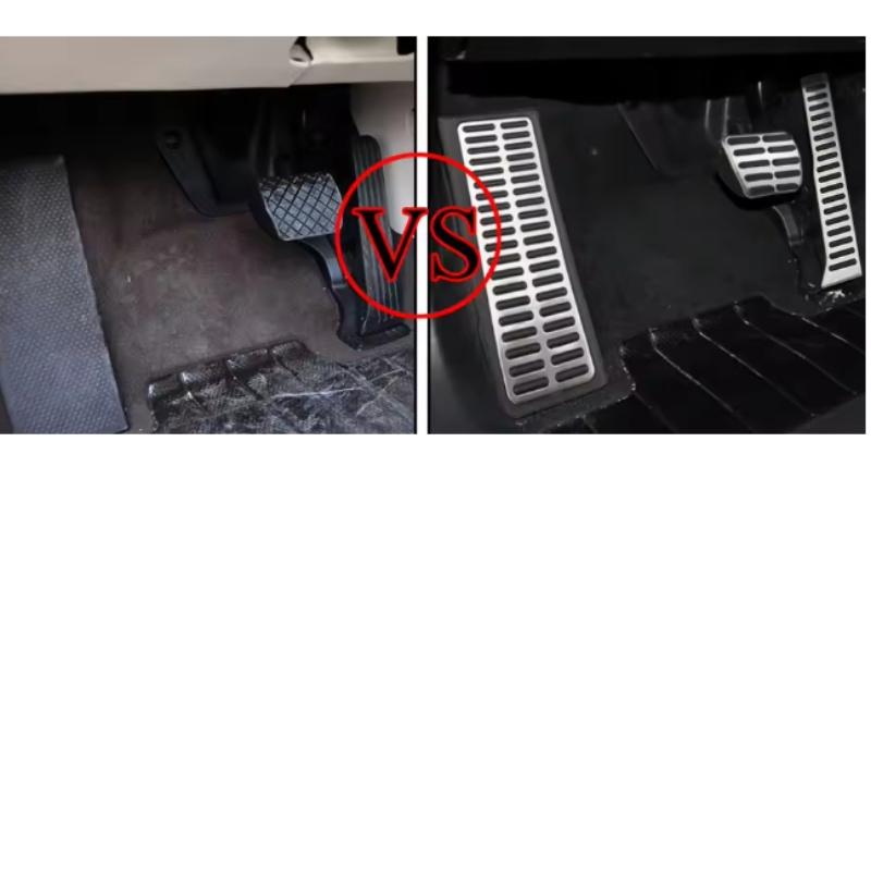Pedale Auto din Oțel Inoxidabil LHD Gaz Frână Repaus Picior Acoperire Pedală pentru Volkswagen VW CC Passat B6 B7 R36 R-line pentru Skoda Superb