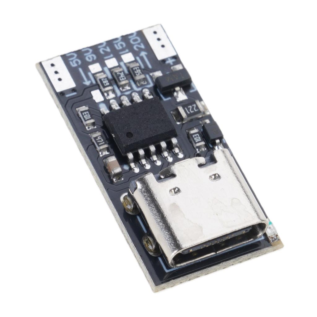 Fast Charging Protocol Triggering Module With 4 Adjustable Voltages PD Compatible One Button Operation Lightweight Design