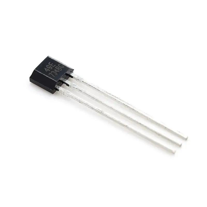 10 buc Senzor 49E Element Hall S49E SS49E Sensibilitate Ridicată Hall Liniar OH49E Semnalizare Mașină Electrică